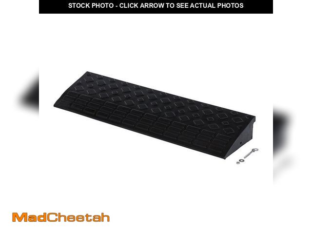 Lot 74-12684985 - Vestil 34.875 in. Wide Heavy Duty Rectangular Rubber Ramp - UNUSED