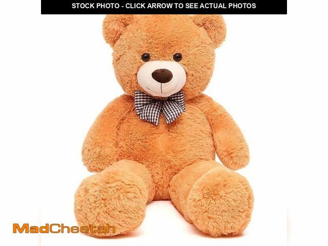 Lot 74-12765195 - MorisMos 4ft Giant Teddy Bear Stuffed Animal Soft Big Bear Plush Toy - UNUSED