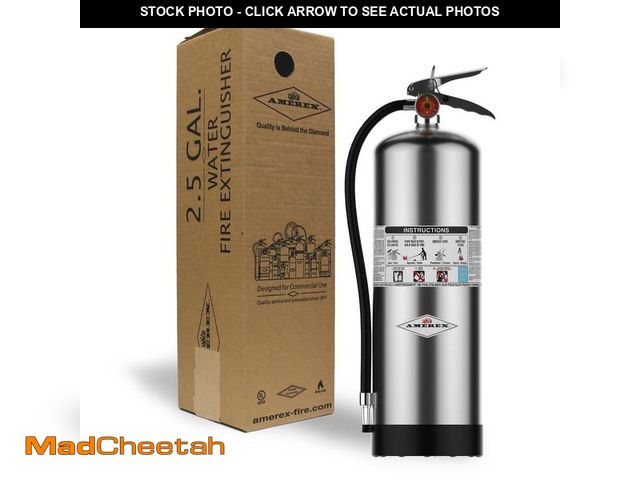 Lot 74-14362052 - AMEREX 2-A 2.5 Gal. Water Fire Extinguisher - UNUSED
