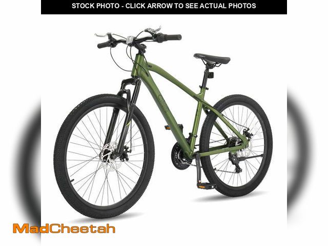 Lot 74-12648501 - UBesGoo 26in Mountain Bike for Adults, Aluminum Frame Lightweight 21 Speeds Men/Women Bike with Dual...