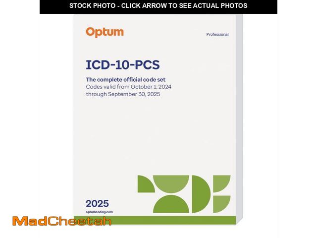 Lot 74-11545317 - 2025 ICD-10-PCS Professional (Softbound) - UNUSED