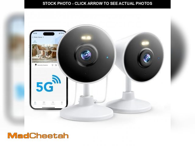 Lot 74-12211953 - [5G &amp; 2.4G] Indoor/Outdoor Security Camera for Home, Baby/Elder/Dog/Pet Camera with Phone App, W...