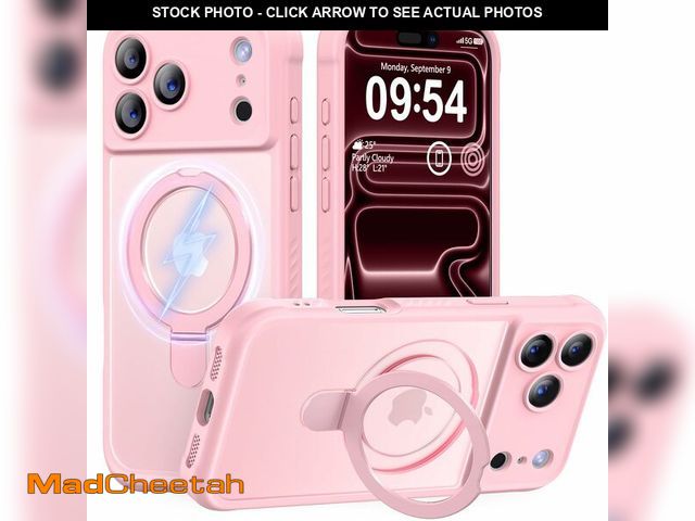 Lot 74-13546089 - MOCCA Design for iPhone 17 Pro Max Case, Compatible with Magsafe [Premium Invisible Magnetic Ring St...