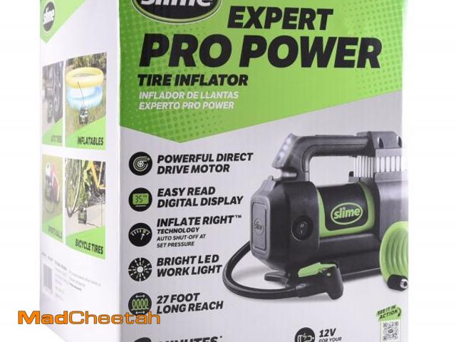 Lot 74-12535971 - Slime Expert Pro Power 12 Volt Tire Inflator - 40078 - UNUSED