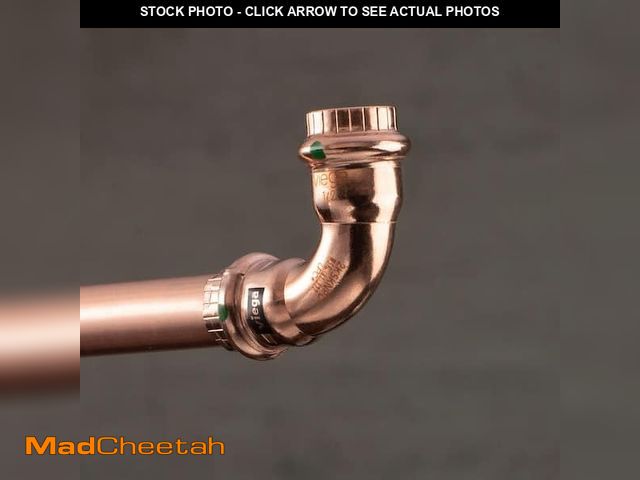 Lot 74-13785174 - Viega ProPress 1/2 in. Press Copper 90ÃâÃÂ° Elbow (15-Pack) - UNUSED