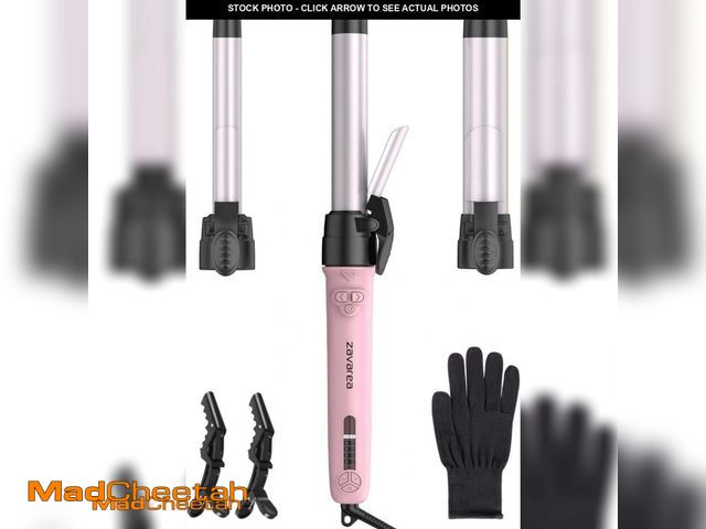 Lot 74-11556142 - Rotating Curling Iron, Curl Cycle, Automatic 0.75/1/1.25 inch Curling Iron Rotating,Self Curling Wan...