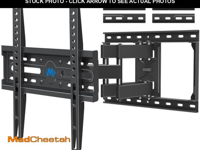 Lot 74-12310497 - Mounting Dream TV Wall Mount for Most 32-65 Inch TV, Full Motion TV Mount with Dual Arms, Wall Mount...