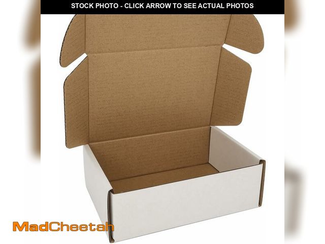 Lot 74-14599521 - CH-BOX 300 Pack 6x4x2'' Small Shipping Boxes, Corrugated Cardboard Mailers for Business, White (CM64...
