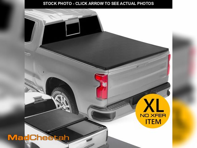 Lot 74-14614433 - DNA Motoring TTC-RU-030 Truck Bed Soft Vinyl Roll-Up Tonneau Cover Compatible with 07-18 Silverado S...