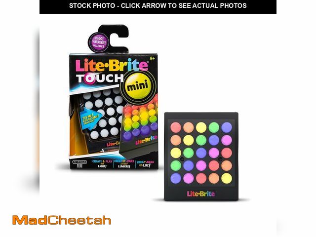 Lot 74-14382532 - Lite Brite Mini Touch, Create Art with Light, Enhances Creativity, Gift for Girls and Boys Ages 6+ -...