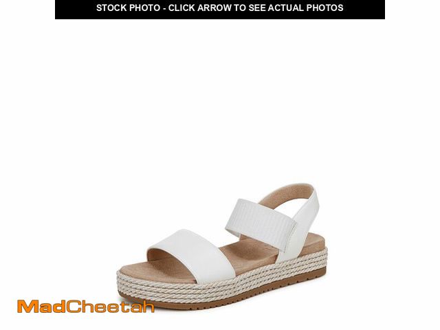Lot 74-14383327 - Naturalizer SOUL Women's Diana Sandal White 8 W - UNUSED