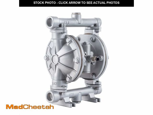 Lot 74-13959737 - Double Diaphragm Pump Air Operated 1/2 inch Inlet/Outlet Pneumatic Waste Oil Transfer Pump for Chemi...