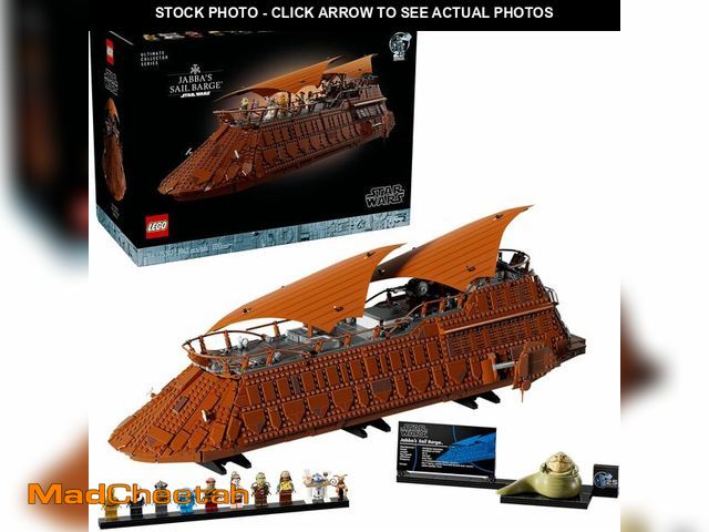 Lot 74-14358982 - LEGO Star Wars Jabba's Sail Barge Building Sets for Adults - Star Wars Ship Collectibles Set for Fan...
