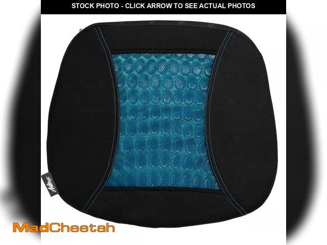 Lot 74-12527874 - Auto Drive 40277WDI Gel and Memory Foam Posterior Cushion, Black, 1.68 lbs - UNUSED