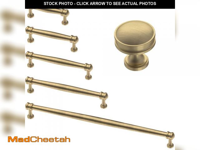 Lot 74-6889599 - (SET OF 9) Liberty Charmaine 5 1/16" Center to Center Bar Pull - UNUSED