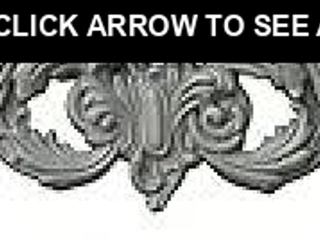Lot 74-12399001 - Ekena Millwork 25"W x 5 1/2"H x 1 3/8"P Dublin Center with Scrolls Onlay - UNUSED