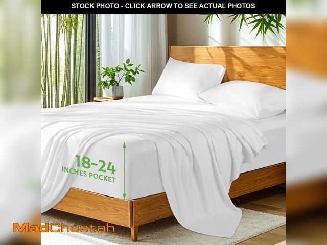 Lot 74-14432017 - SONORO KATE 100% Viscose Derived from Bamboo_Sheets, Extra Deep Pocket,4PC - UNUSED