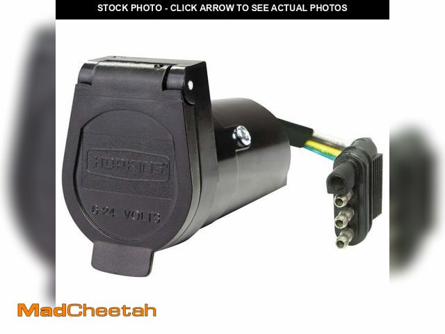 Lot 74-12885523 - Hopkins 47207 4 Flat To 7 Blade Adapter - USED