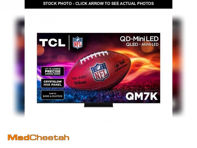 Lot 74-12393464 - TCL 65-Inch Class QM7K Series QD-Mini LED 4K UHD Google Smart TV Best Premium Mini-LED TV - QLED, 14...