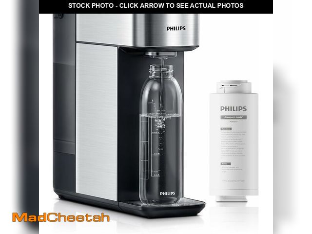 Lot 74-13733942 - PHILIPS Reverse Osmosis Water Filter Countertop, Compact 5 Stage RO Water Filtration System Purifier...