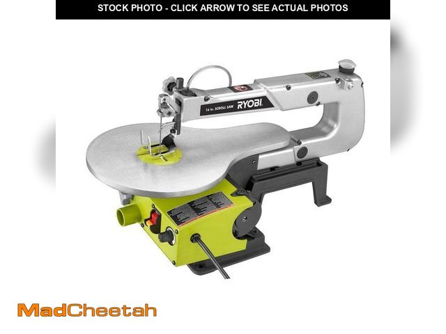 Lot 74-12535470 - RYOBI 1.2 Amp Corded 16 in. Scroll Saw - UNUSED