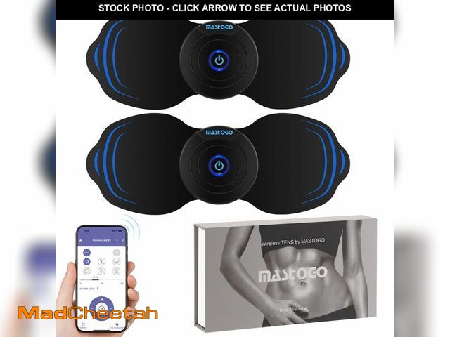 Lot 74-13627499 - MASTOGO Wireless Tens Unit Muscle Stimulator - Two Sets of Tens Unit Massager for Pain Relief - Up t...