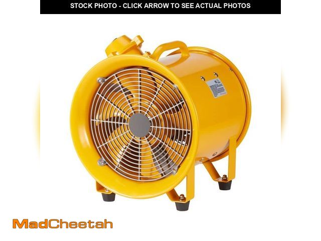 Lot 74-14441488 - VEVOR 16 in. Utility Blower Fan Explosion Proof Fan 1100-Watt 60Hz 3450 RPM with Wheels for Extracti...