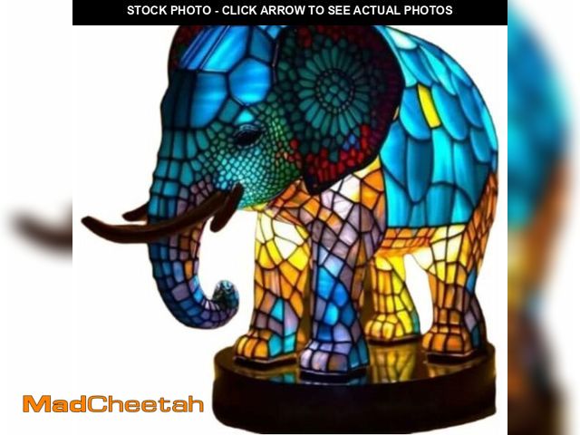 Lot 74-14387148 - Yevheniy 3D Animal Lamp, Retro Stained Animal Night Light Lamp, Vintage Animals Table Lamp, Bohemian...