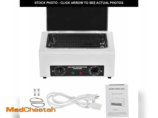 Lot 74-14330187 - 300W Heat Sterilizer NV-210 w/Timer Disinfection Box Manicure Pedicure SPA Salon Equipment for Sundr...