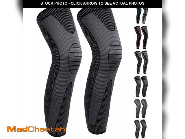 Lot 74-13625016 - Full Leg Sleeves Long Compression Leg Sleeve Knee Sleeves Protect Leg, for Man Women Basketball, Art...