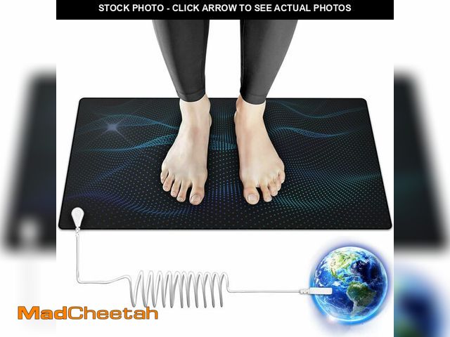 Lot 74-13543615 - Grounding Mat for Sleep, Energy, Pain Relief, Inflammation, Balance, Wellness, Earth Connection Ther...