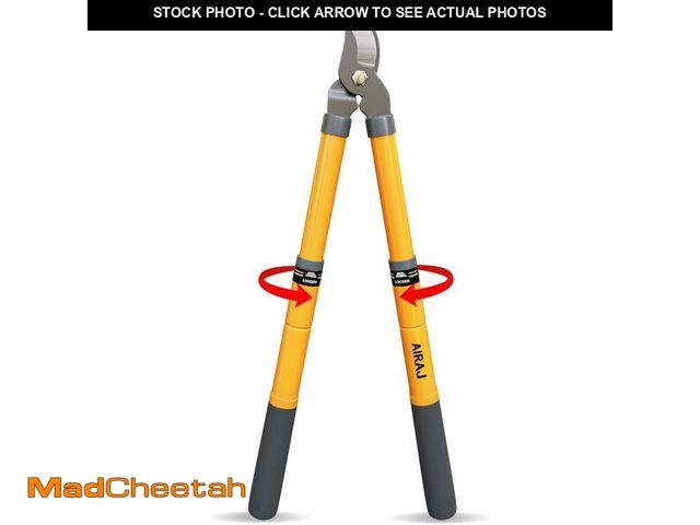 Lot 74-14264279 - AIRAJ 16-24'' Extendable Loppers for Tree Trimming | Branch Cutter with 1.5Ã¢â¬Å Cutting Capacity ...