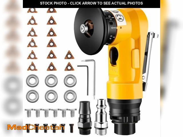 Lot 74-13711147 - 2 in 1 Pneumatic Chamfering Tool - Mini Air Chamfer Tool for C &amp; R Deburring, 45ÃÂ° Arc Corner ...