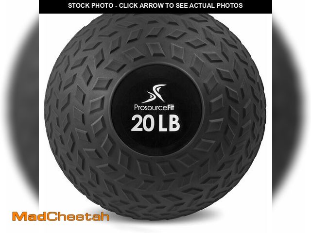 Lot 74-12828100 - ProsourceFit Slam Medicine Balls 5, 10, 15, 20, 25, 30, 50lbs Smooth and Tread Textured Grip Dead We...