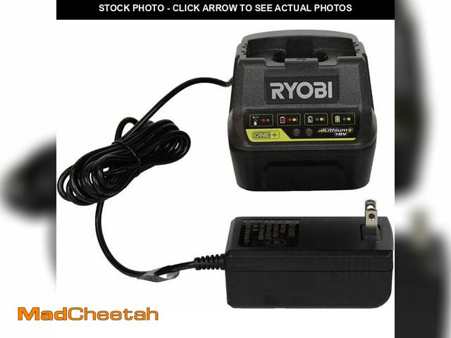 Lot 74-14278312 - Ryobi P118B ONE+ 18V Li-Ion Battery Charger - UNUSED