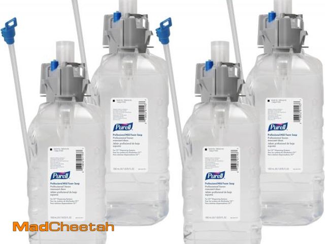 Lot 74-12137952 - PURELL Professional Mild Foam Soap, Fragrance Free, 1500 mL Foam Hand Soap Refill for PURELL CXM/CXI...