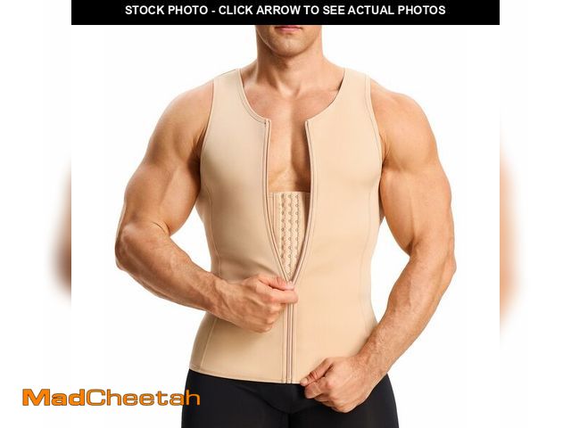Lot 74-14050994 - Nebility Mens Shapewear Fajas para Hombres Compression Shirt Men Body Shaper Tank Top Compression Un...