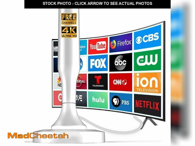 Lot 74-12437105 - HIDB TV Antenna for Smart TV Indoor, Digital Indoor HD Antennas with Strong Magnetic Base, Easy Inst...