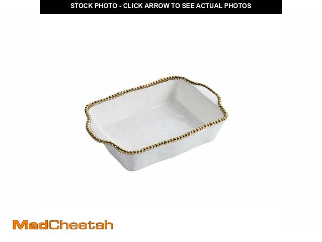 Lot 74-12606318 - Pampa Bay Titanium Baking Dish (Rectangular, Golden Salerno) - UNUSED