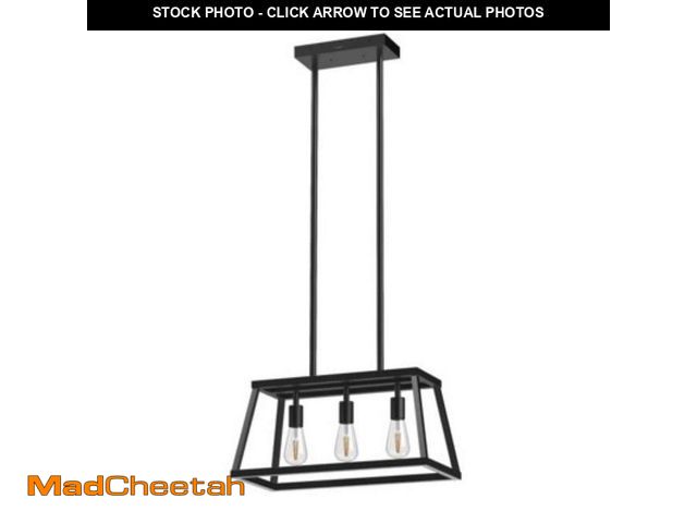 Lot 74-12755334 - Feit Electric Katalyst 60-Watt 3-Light Matte Black Modern Adjustable CCT and 3-Light Modes Integrate...