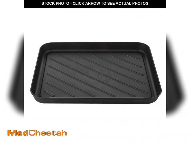 Lot 74-12436382 - Garneck Multipurpose Plastic Shoe Tray Black Textured Boot Mat 30x40cm Plastic Utility Shoe Trays Wa...