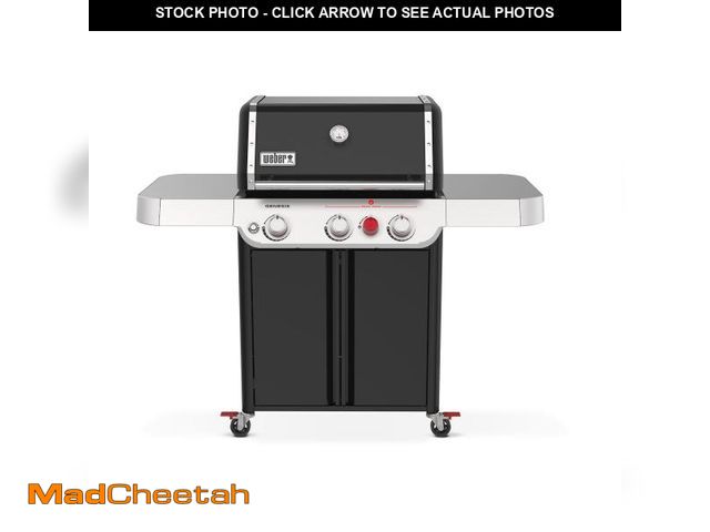 Lot 74-12413549 - Weber Genesis E-325 Liquid Propane Gas Grill for Outdoor Cooking, 3 Burners, Black - UNUSED