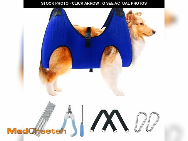 Lot 74-14303508 - VBUY Pet Dog Grooming Hammock for Nail Trimming,Dog Restraint Hanging Harness for Nail Clipping,Dog ...