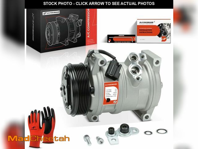 Lot 74-14144632 - A-Premium A/C Compressor with Clutch Compatible with Chevrolet Traverse 2009-2012, GMC Acadia 2007-2...