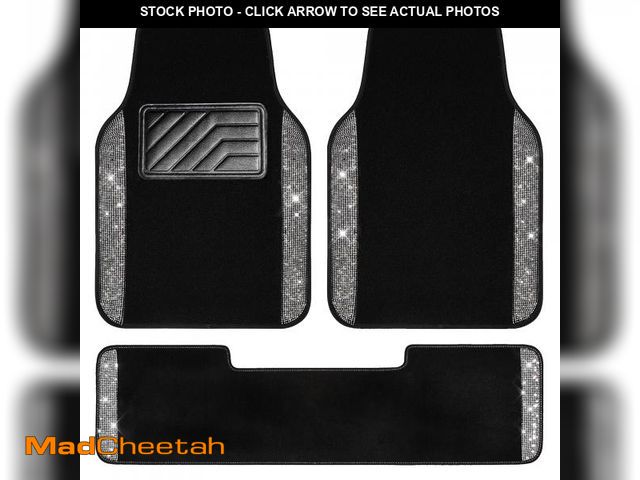 Lot 74-12304638 - CAR PASS Bling Diamond Car Mats Shining Carpet Crystal Rhinestones Sparkly Glitter Floor Mats with A...