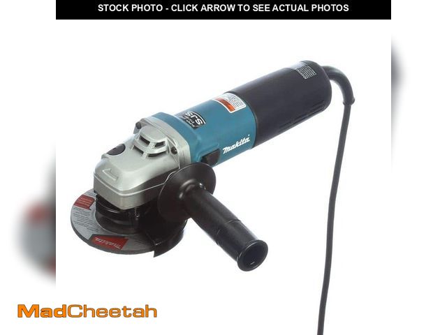 Lot 74-13678567 - Makita 13 Amp 4-1/2 in. Corded SJS High-Power Angle Grinder - UNUSED