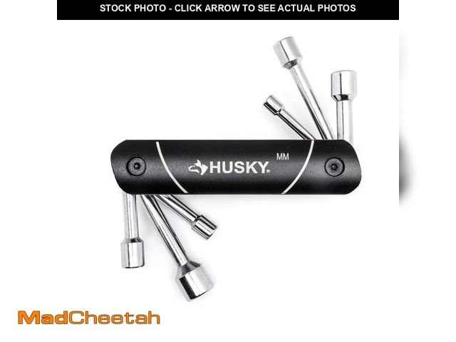 Lot 74-14468069 - Husky Folding Nut Driver Set MM (6-Piece) HFNDMM6PC - UNUSED