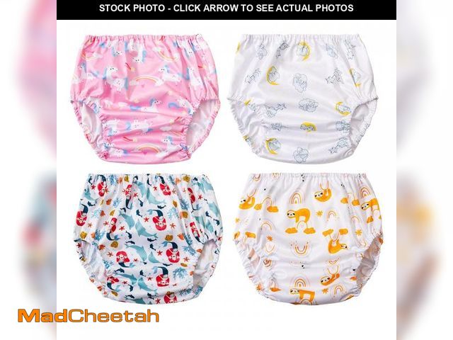 Lot 74-12213759 - BISENKID Waterproof Swim Diaper Cover with Good Elastic Rubber for Toddlers - Girl 2t - UNUSED