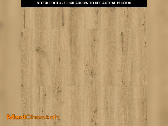 Lot 74-14313784 - (SOME DAMAGE) Home Decorators Collection Nobelford Oak 12mm T x 7.56 in. W Waterproof Laminate Wood ...