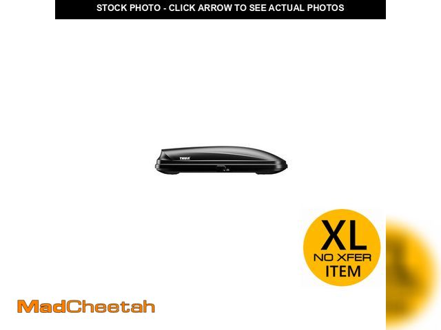 Lot 74-13788653 - Thule 615 Pulse Cargo Box, Large, Black - USED